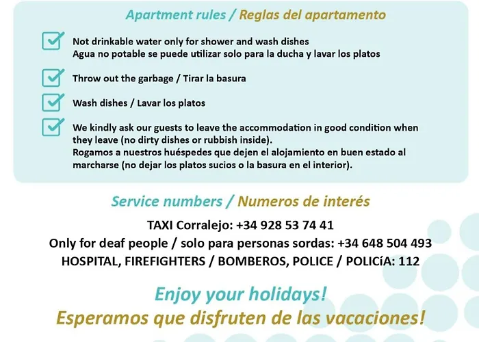 Rentalfue Sun 335 Blue Sky * Corralejo